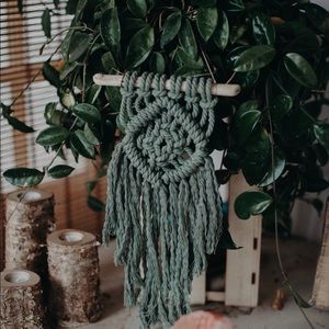 Mini Wall Hanging Sage Green